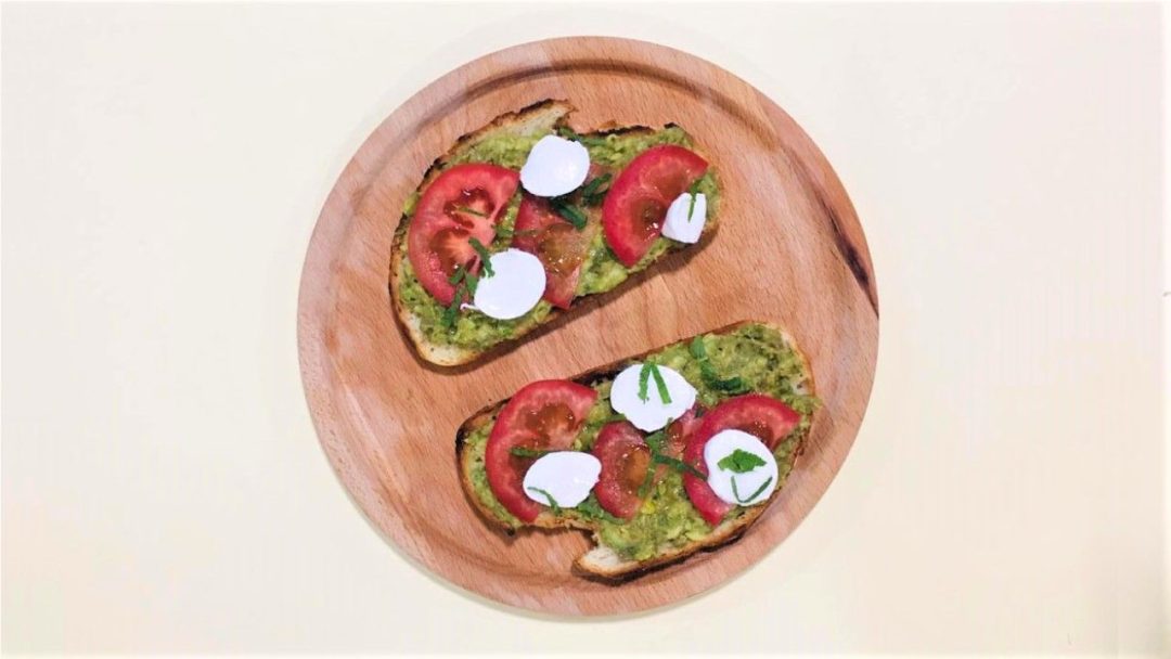 Avocado Toast Caprese