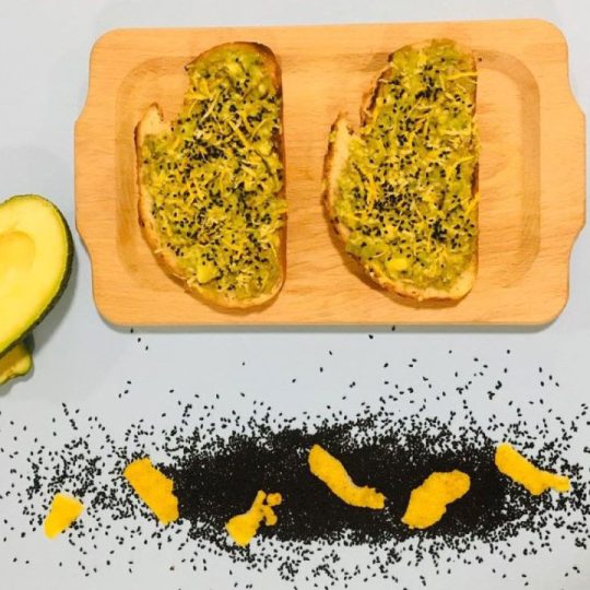 Gordon Ramsey Avocado Toast