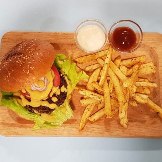 Grilled Veggie Burger