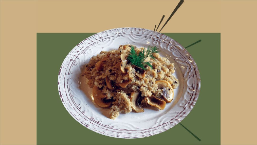 Quinoa Me Tartuf Dhe Kërpudha